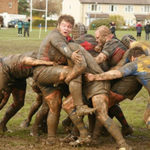 Holy Ones of the Highest One - Weekly Blog Post by Dr. Craig Biehl - muddy Rugby players