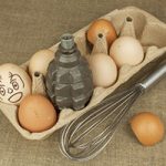 The Human Limitations of Unreasonable Atheism (Part 14): “The Problem of Evil” (Part A) - Weekly Blog Post by Dr. Craig Biehl - grenade in egg carton