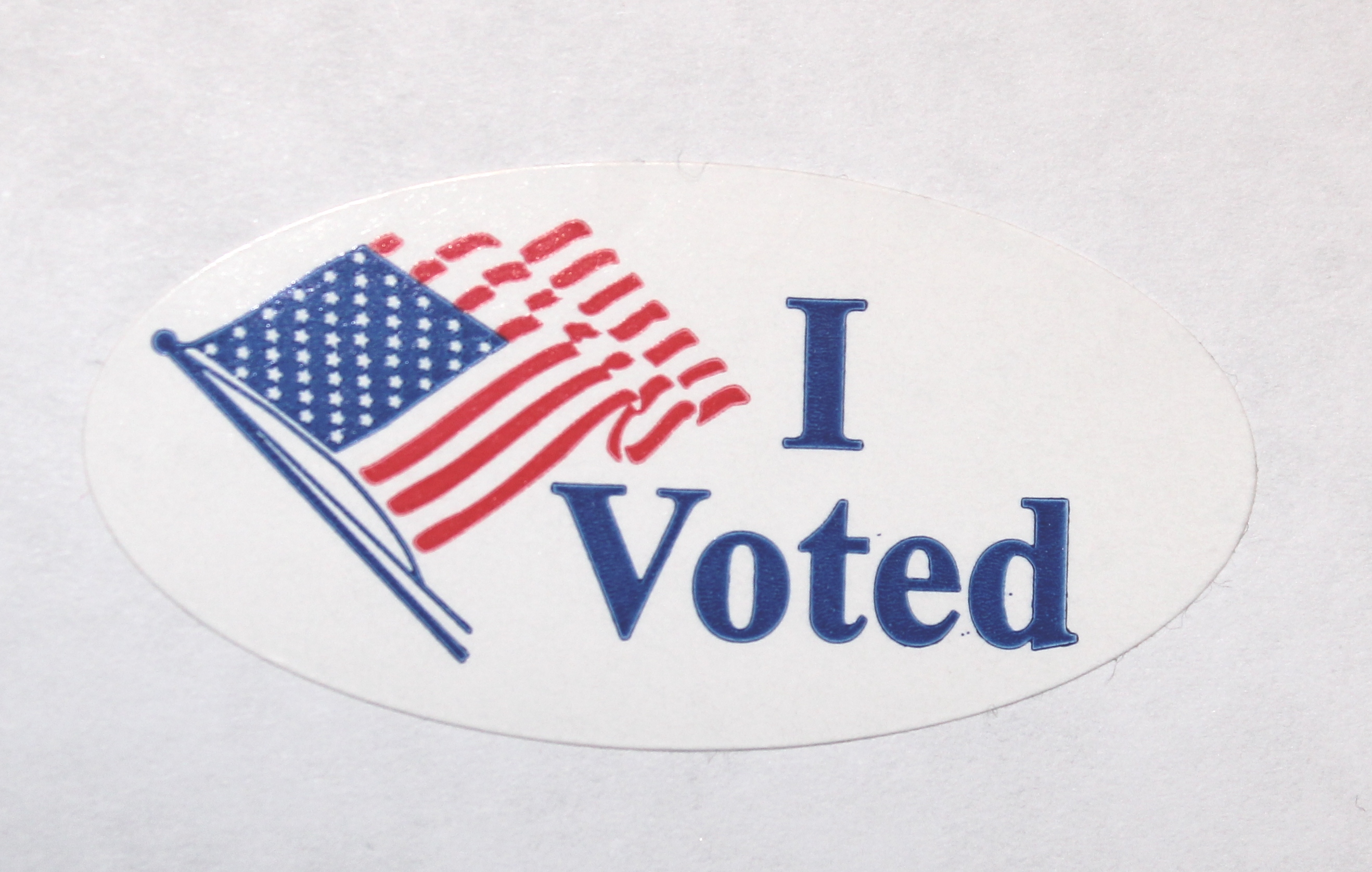 Vote for Your Neighbor - Weekly Blog Post by Dr. Craig Biehl - I Voted Sticker