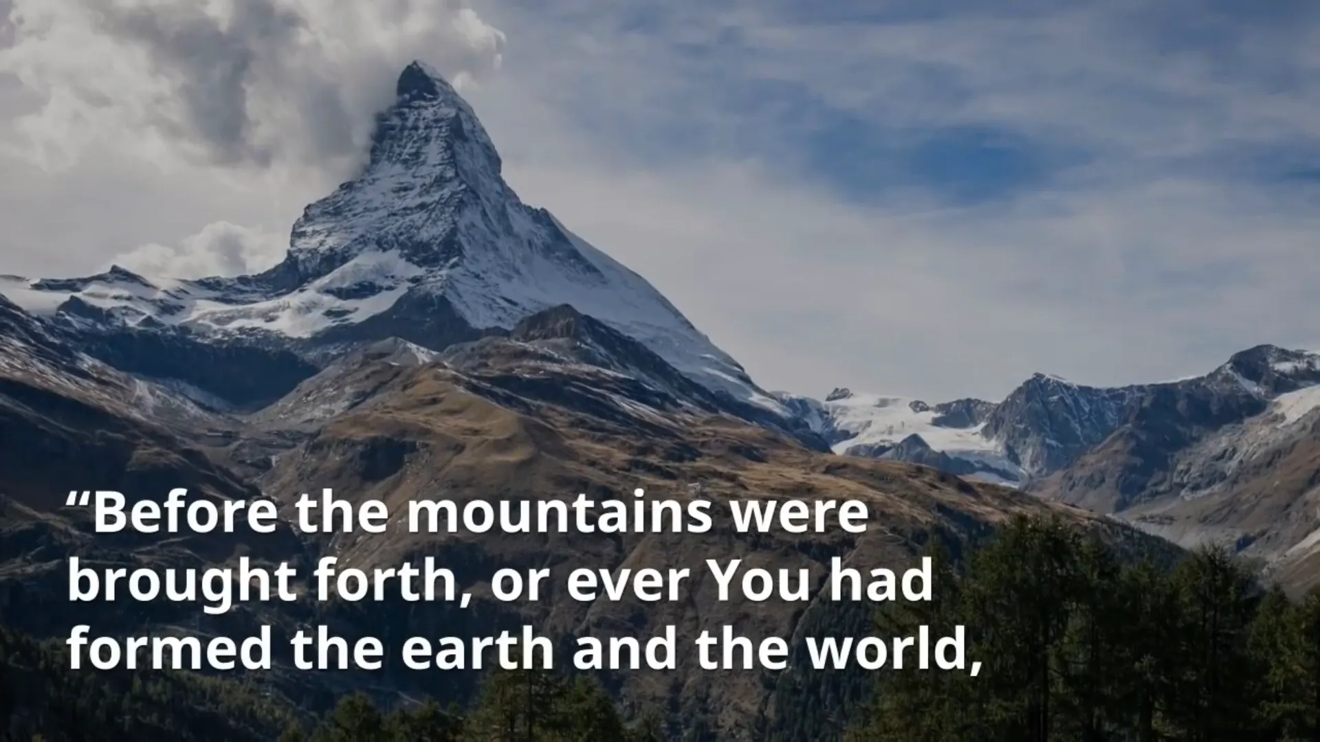 God Has No Beginning Or End